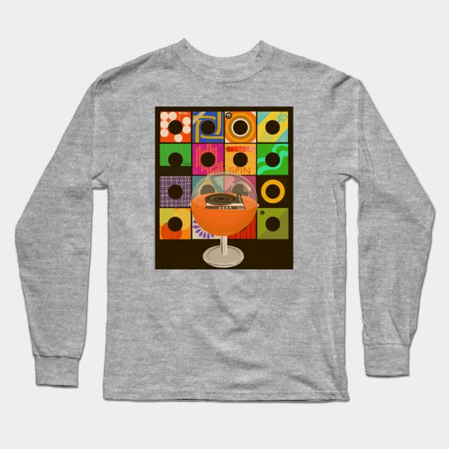 70’s Record Player threadless Long Sleeve T-Shirt by jenblove